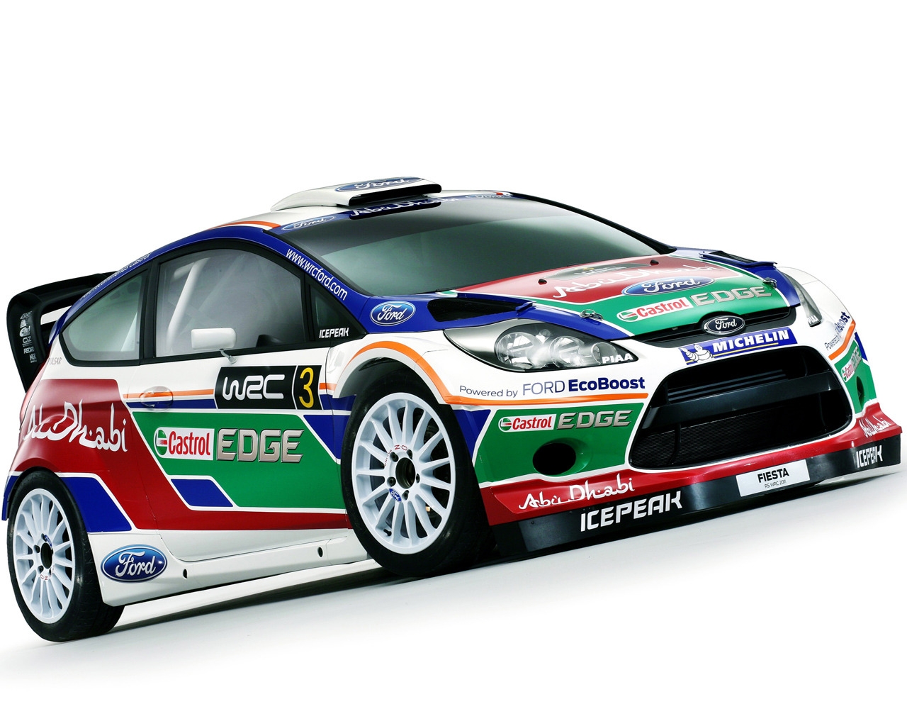Ford Fiesta WRC for 1280 x 1024 resolution