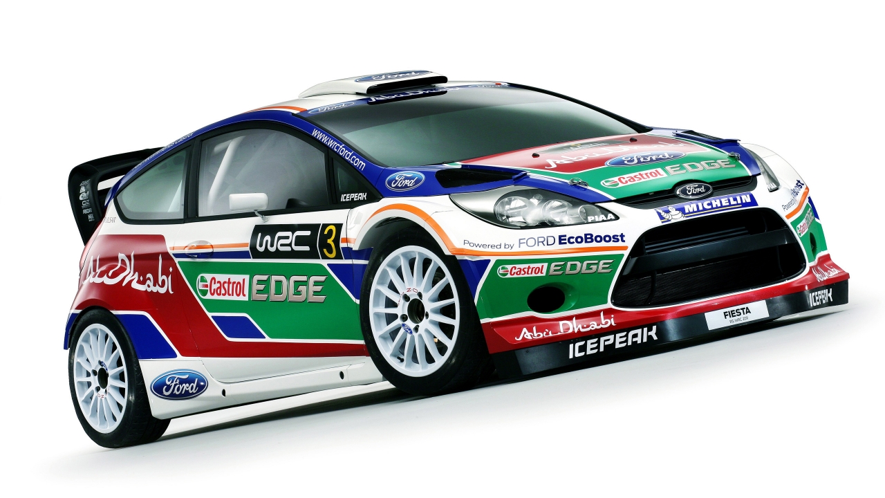 Ford Fiesta WRC for 1280 x 720 HDTV 720p resolution