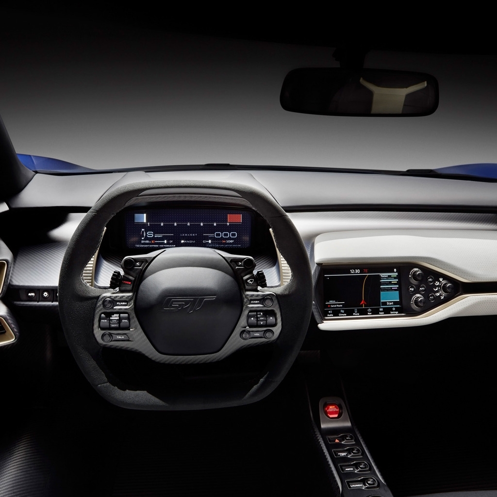 Ford GT Interior for 1024 x 1024 iPad resolution