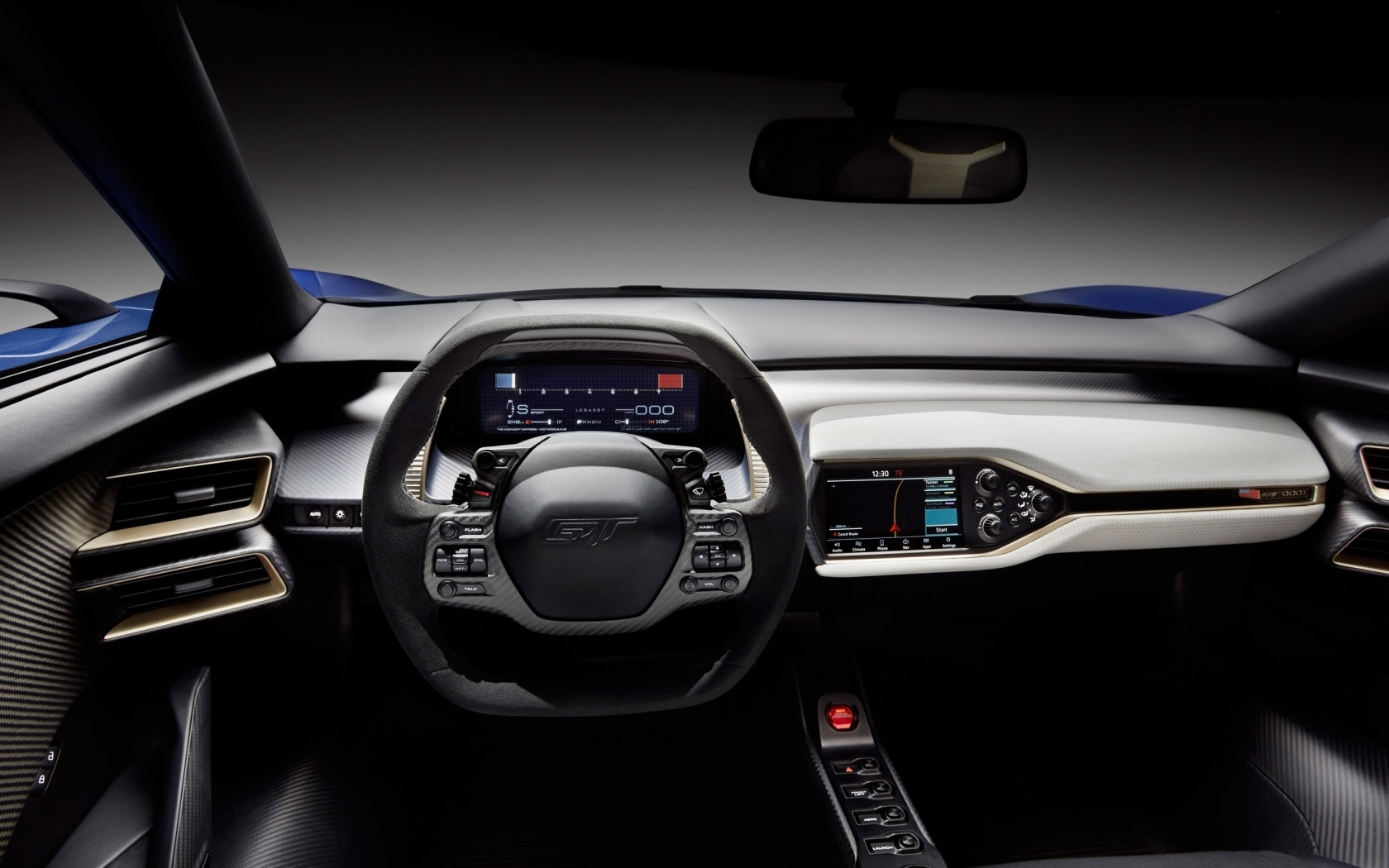 Ford GT Interior for 1680 x 1050 widescreen resolution
