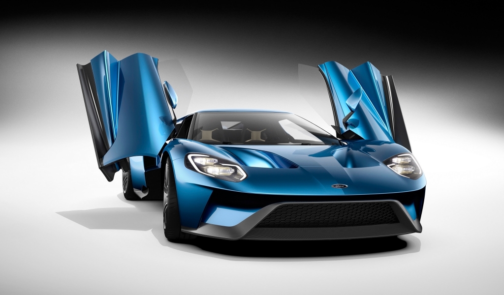 Ford GT Studio 2016 for 1024 x 600 widescreen resolution
