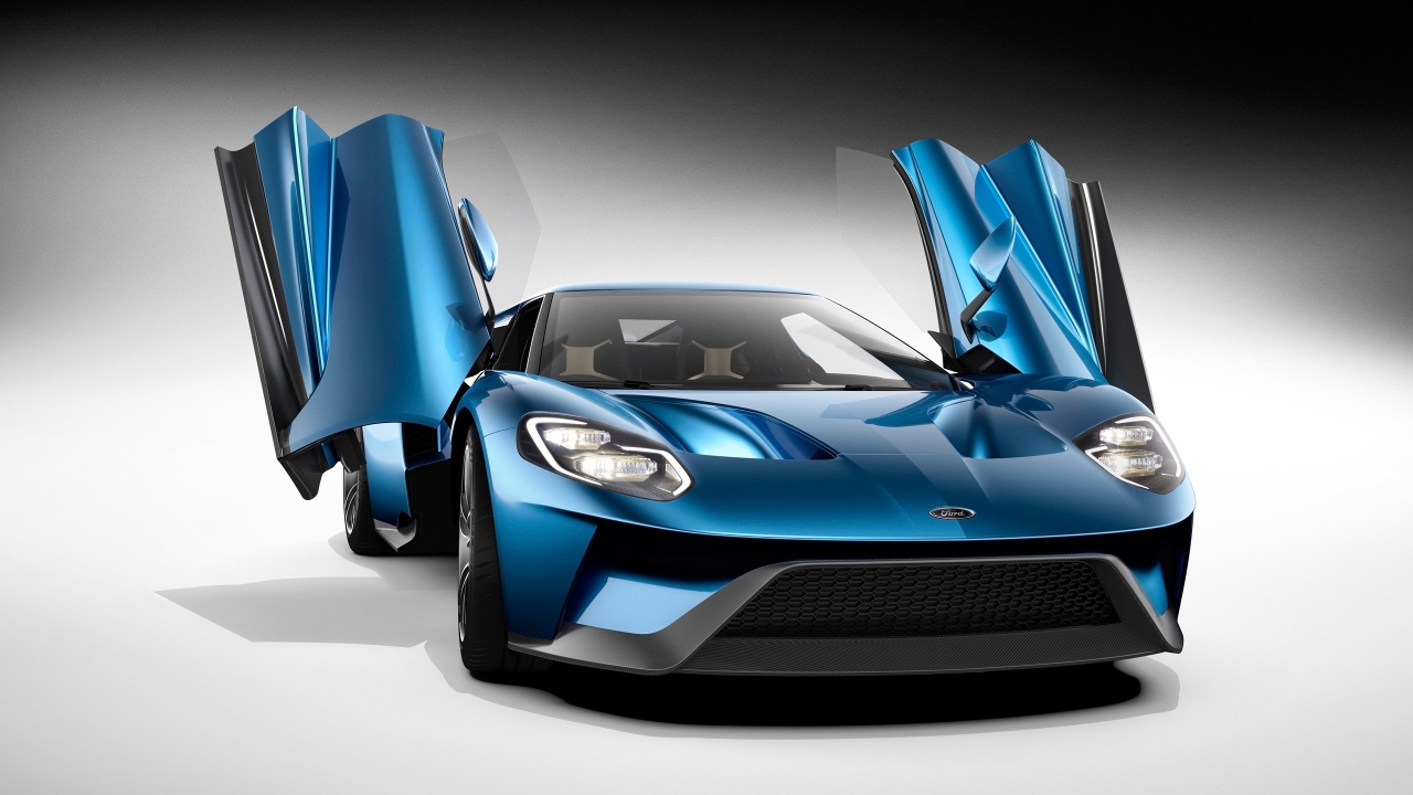 Ford GT Studio 2016 for 1280 x 720 HDTV 720p resolution