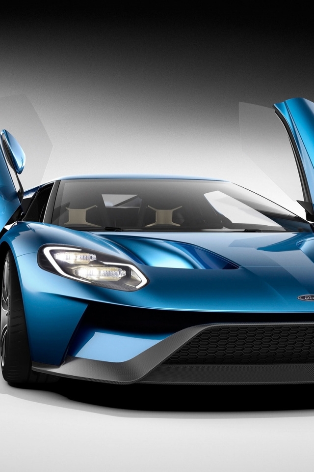 Ford GT Studio 2016 for 640 x 960 iPhone 4 resolution