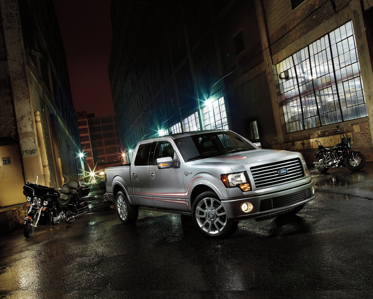 Ford Harley Davidson F 150 for 1280 x 1024 resolution