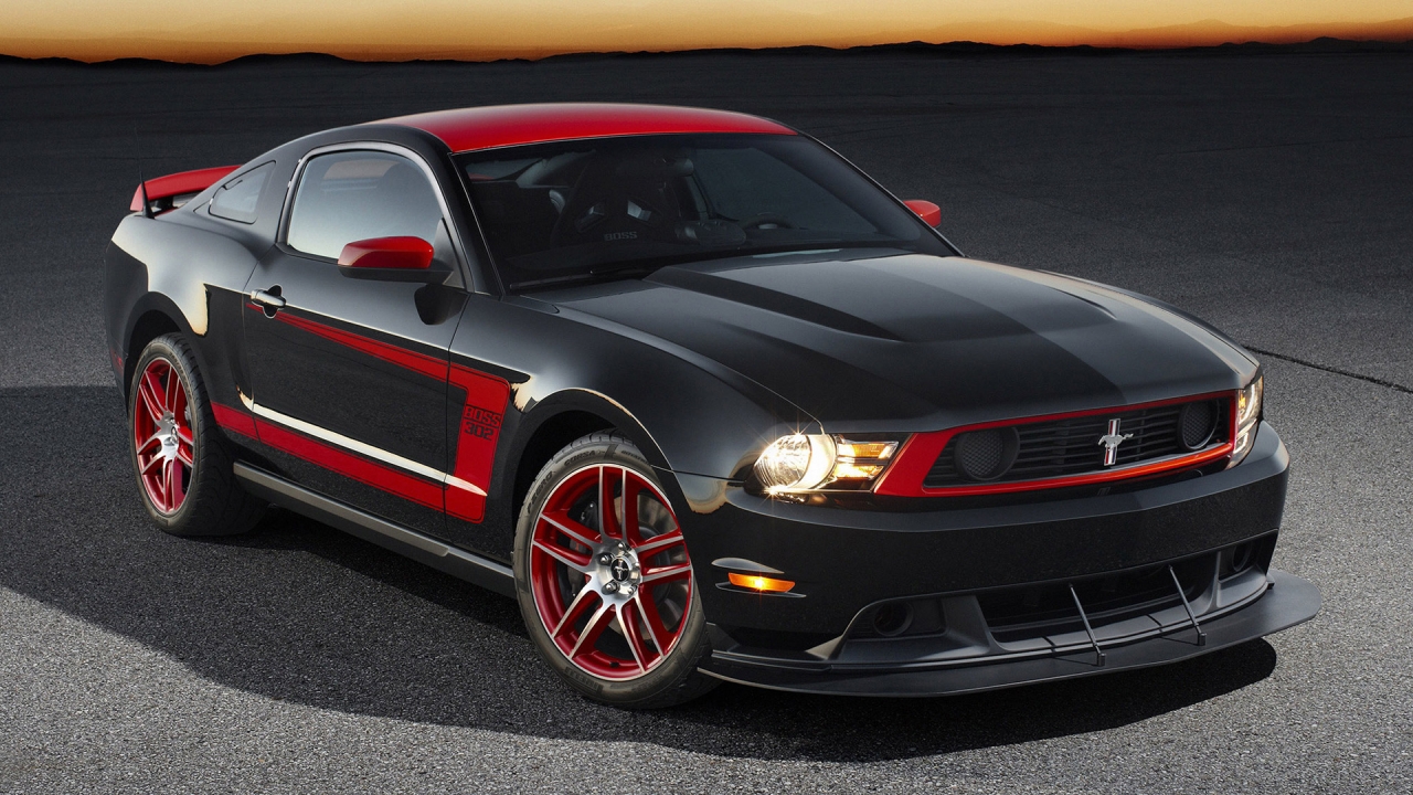 Ford Mustang Boss for 1280 x 720 HDTV 720p resolution