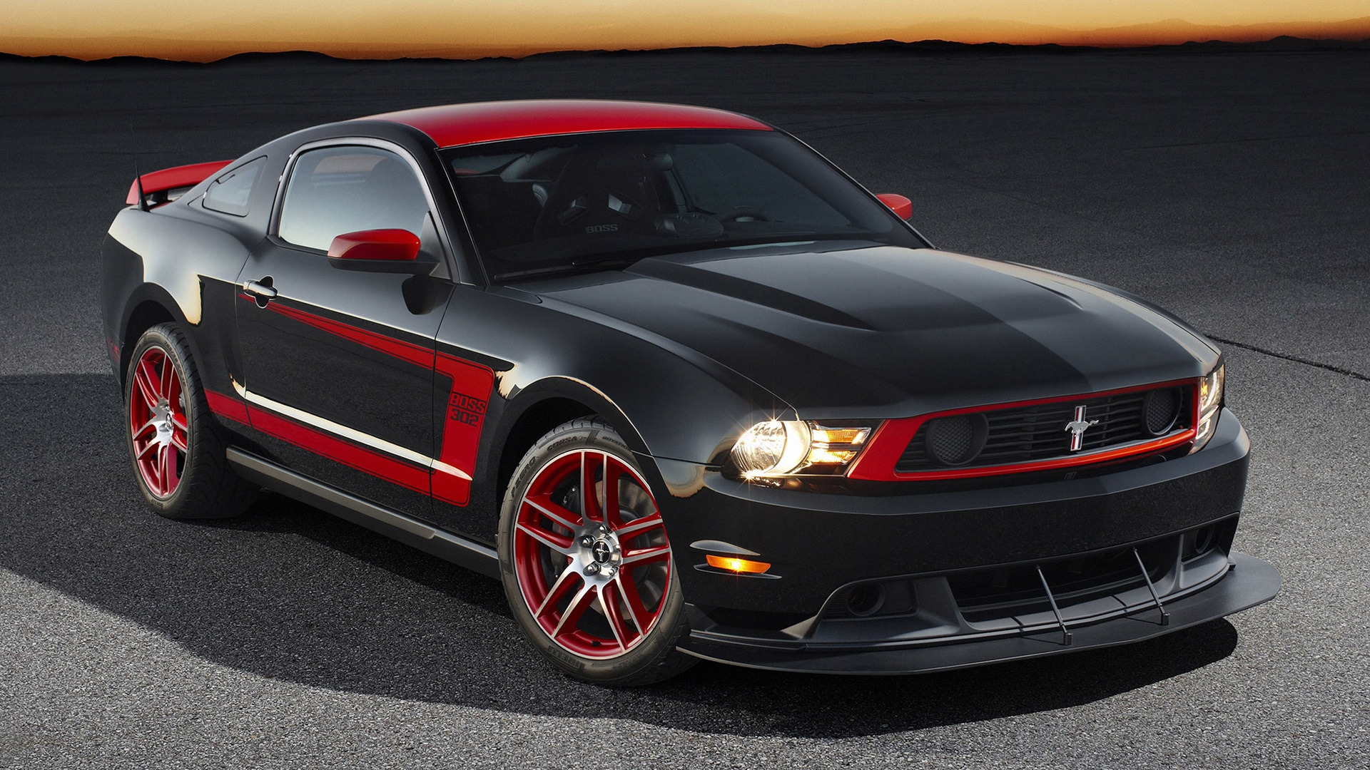 Ford Mustang Boss for 1920 x 1080 HDTV 1080p resolution