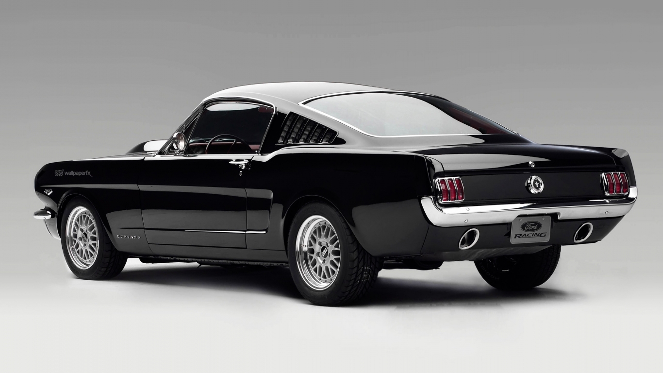 Ford Mustang Classic for 1366 x 768 HDTV resolution