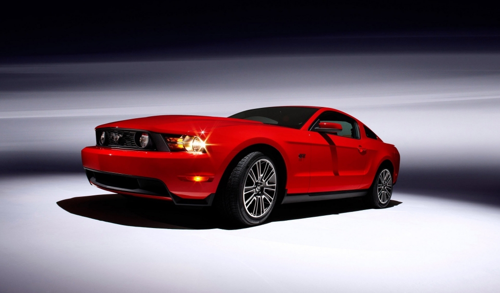 Ford Mustang Coupe 2010 for 1024 x 600 widescreen resolution