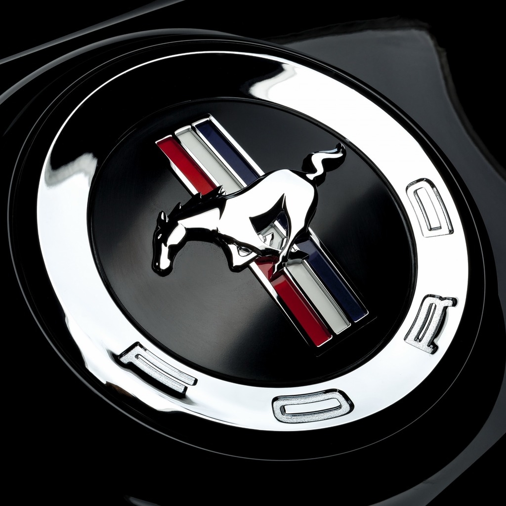 Ford Mustang Emblem for 1024 x 1024 iPad resolution