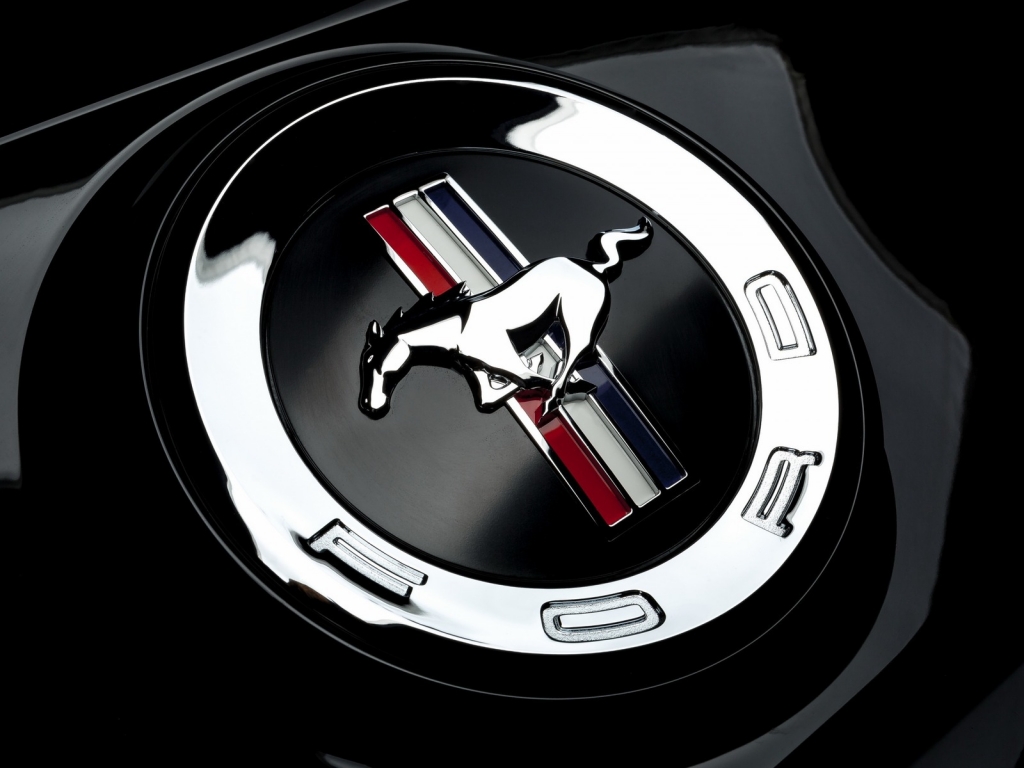 Ford Mustang Emblem for 1024 x 768 resolution