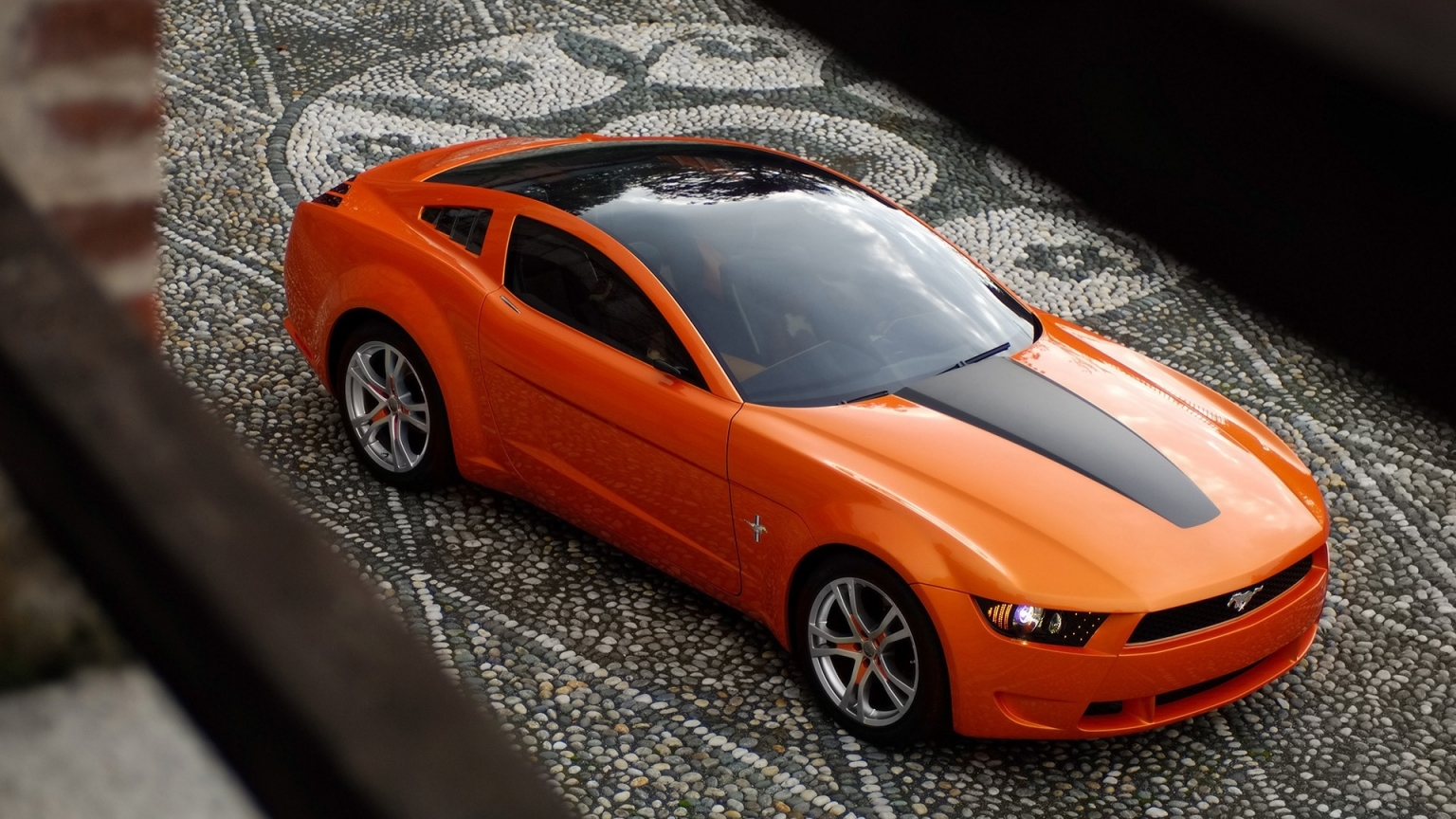 Ford Mustang Giugiaro Concept for 1536 x 864 HDTV resolution