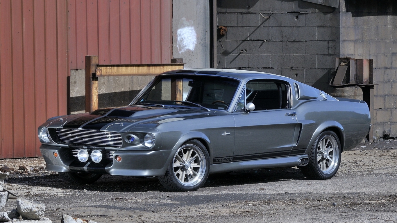 Ford Mustang GT500 Eleanor for 1366 x 768 HDTV resolution