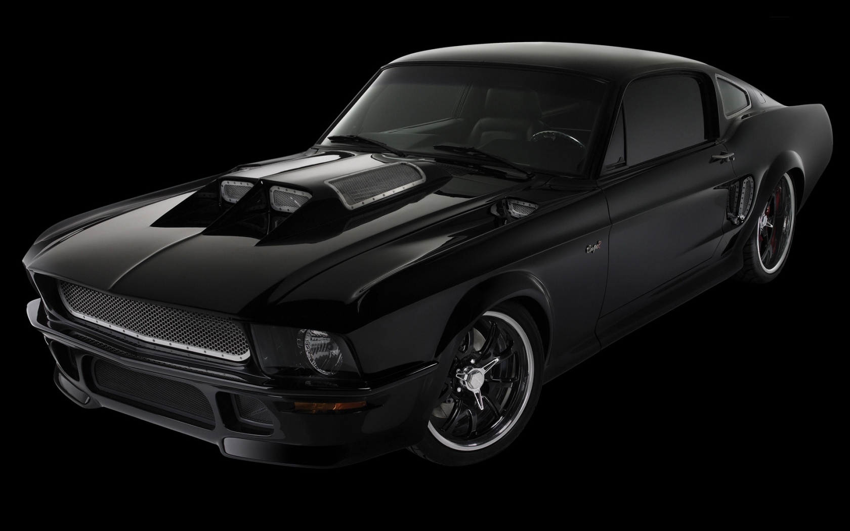 Ford Mustang Obsidian 2008 for 1680 x 1050 widescreen resolution