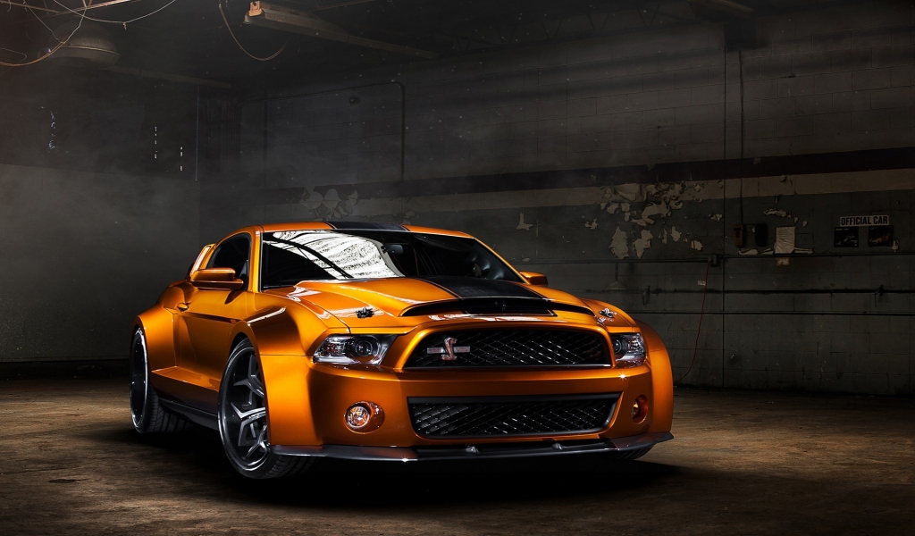 Ford Mustang Shelby GT500 for 1024 x 600 widescreen resolution