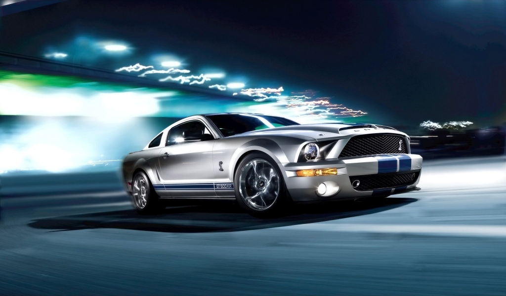 Ford Shelby GT500KR for 1024 x 600 widescreen resolution