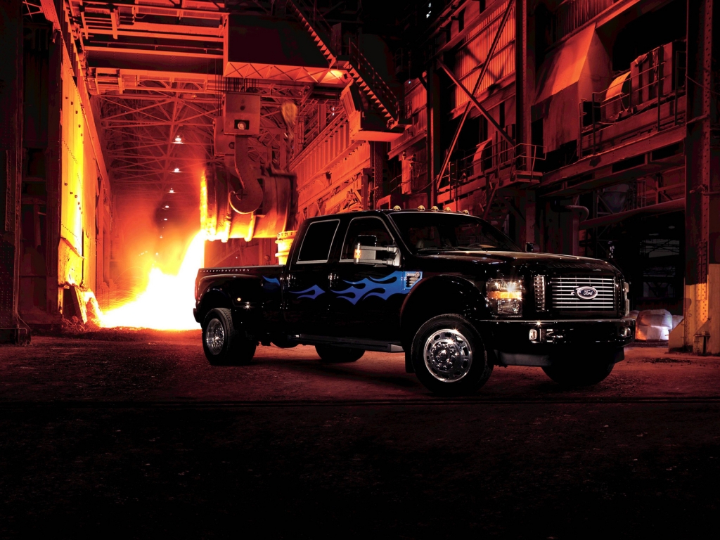 Ford Super Duty Black for 1024 x 768 resolution