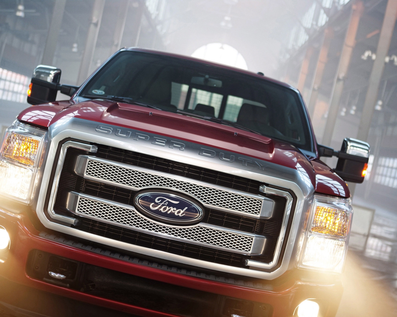 Ford Super Duty Platinum Front for 1280 x 1024 resolution