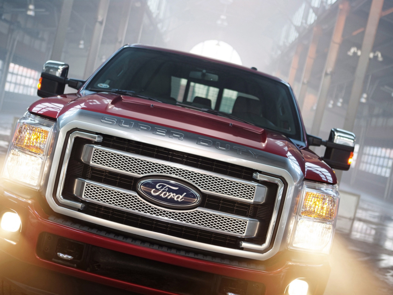 Ford Super Duty Platinum Front for 1280 x 960 resolution