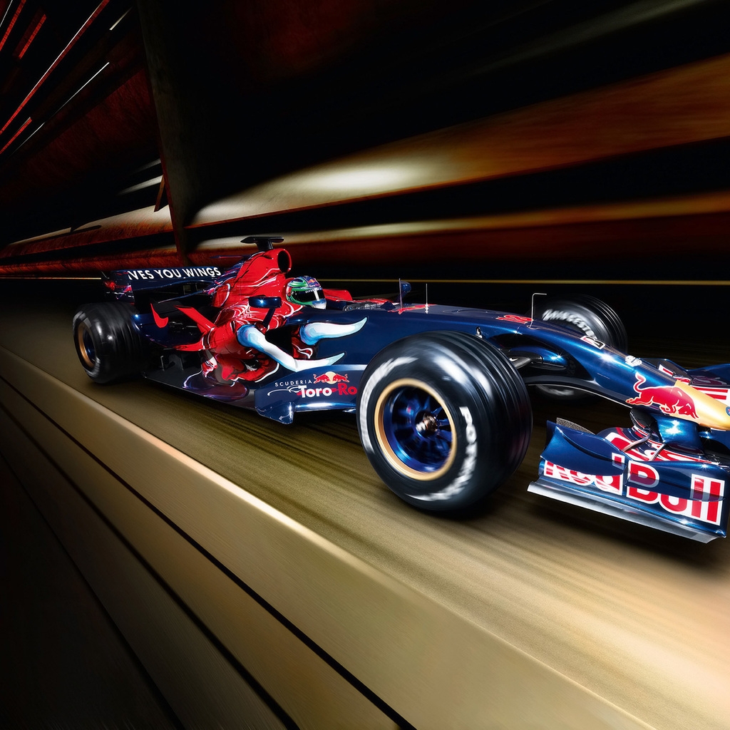 Formula 1 Red Bull 2007 for 1024 x 1024 iPad resolution