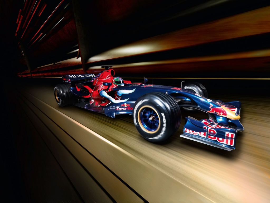 Formula 1 Red Bull 2007 for 1024 x 768 resolution