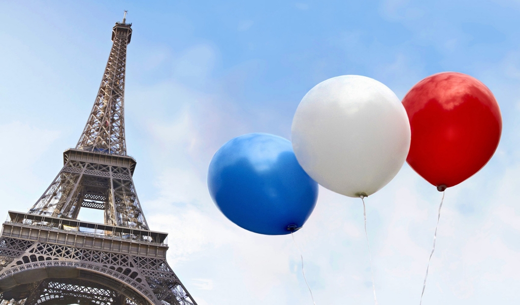 France Colors for 1024 x 600 widescreen resolution