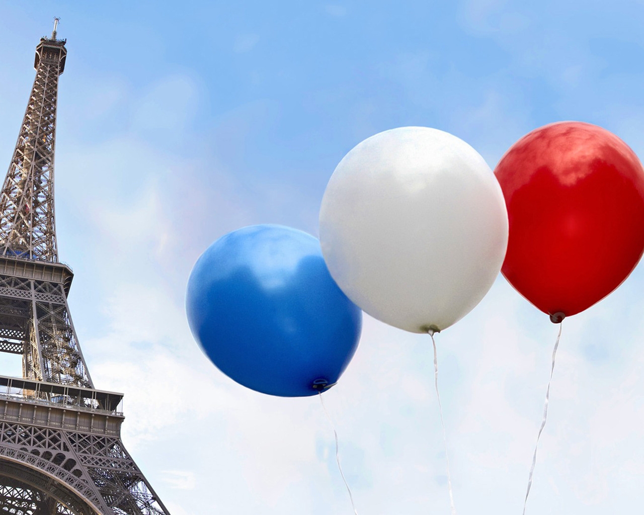 France Colors for 1280 x 1024 resolution