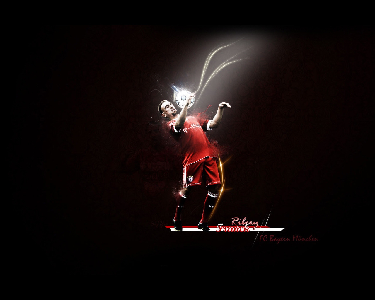 Franck Ribery Player for 1280 x 1024 resolution