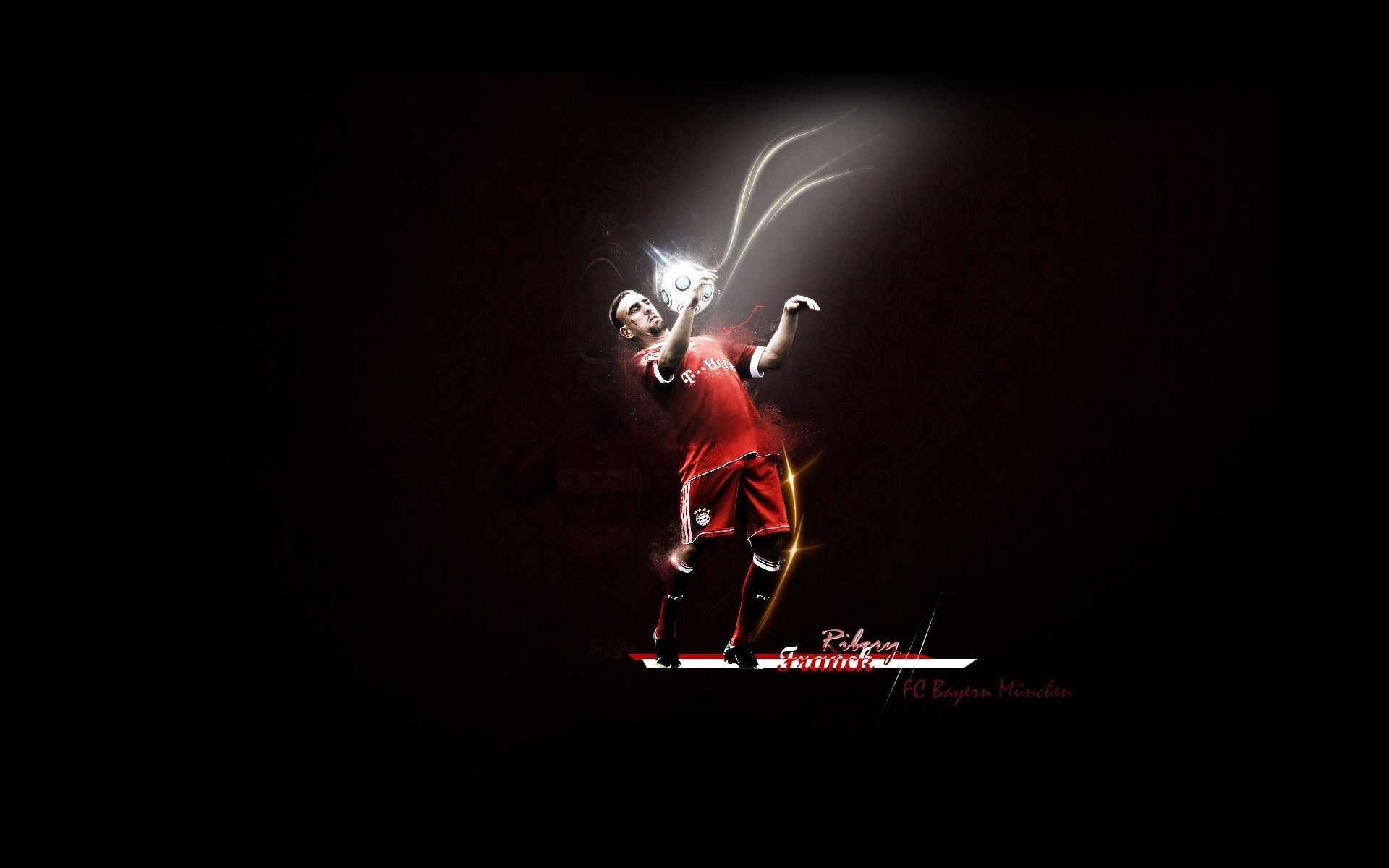 Franck Ribery Player for 1920 x 1200 widescreen resolution
