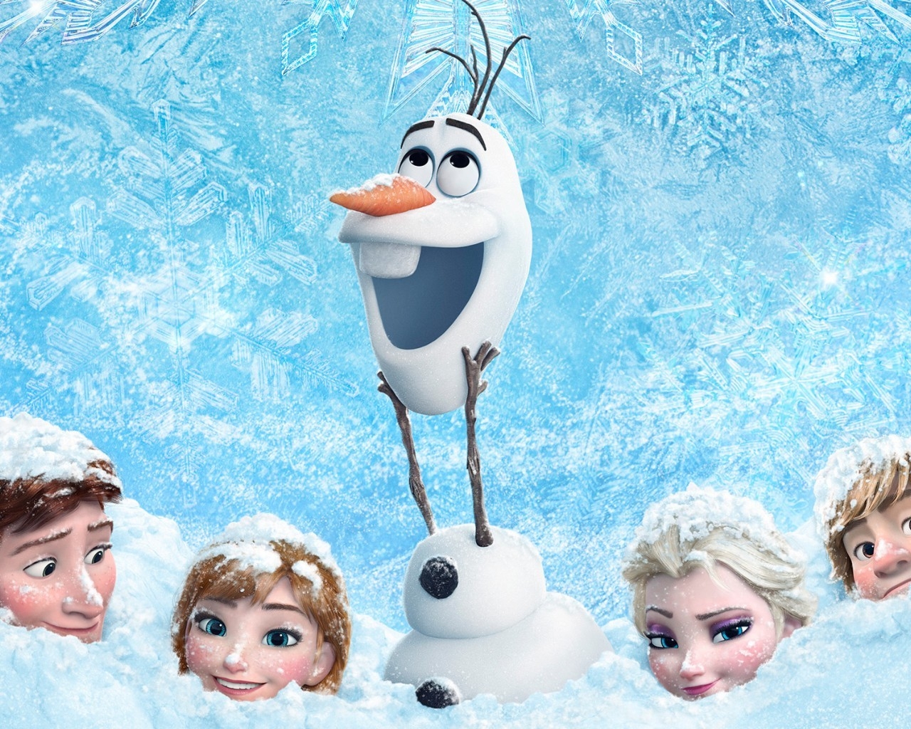 Frozen Animation for 1280 x 1024 resolution