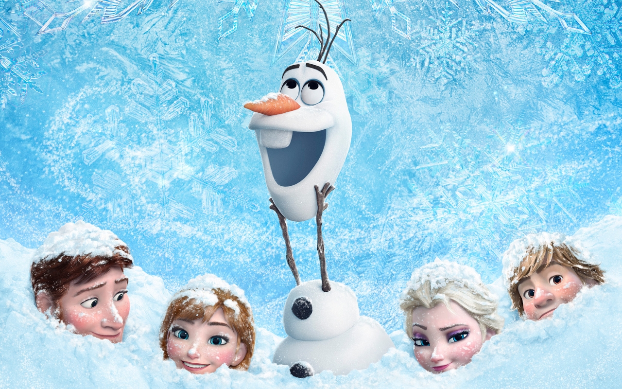 Frozen Animation for 1280 x 800 widescreen resolution