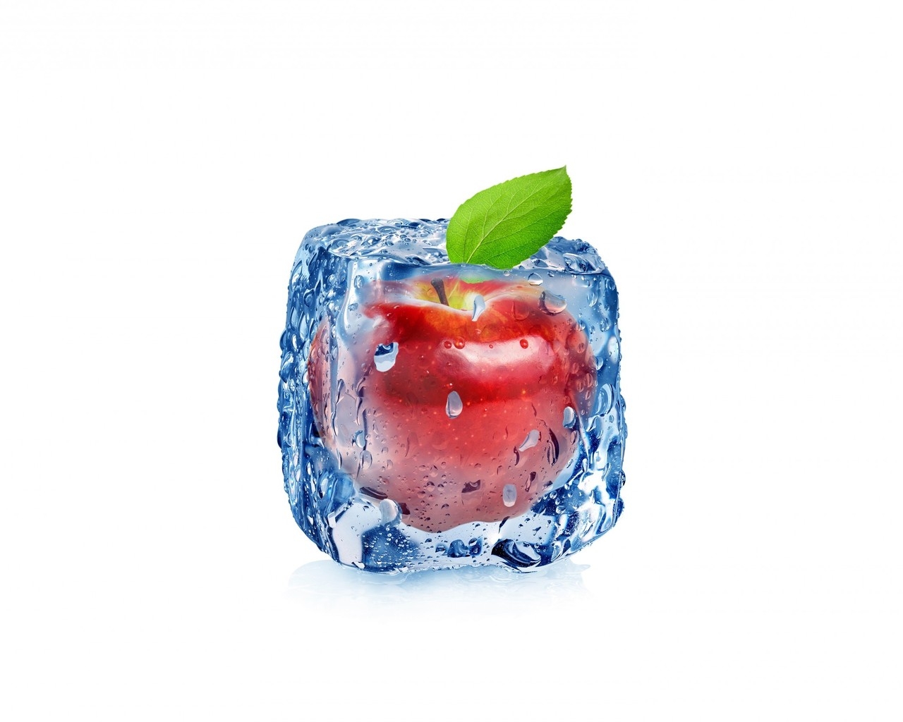 Frozen Apple for 1280 x 1024 resolution