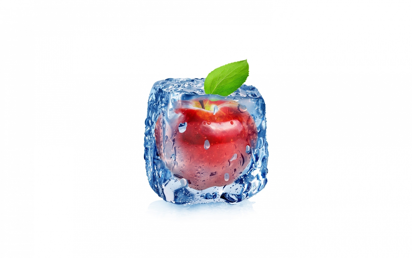 Frozen Apple for 1680 x 1050 widescreen resolution