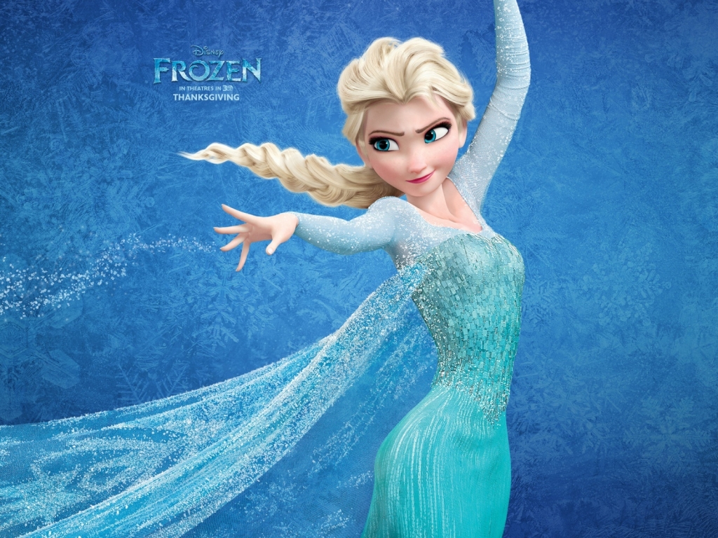 Frozen Elsa for 1024 x 768 resolution