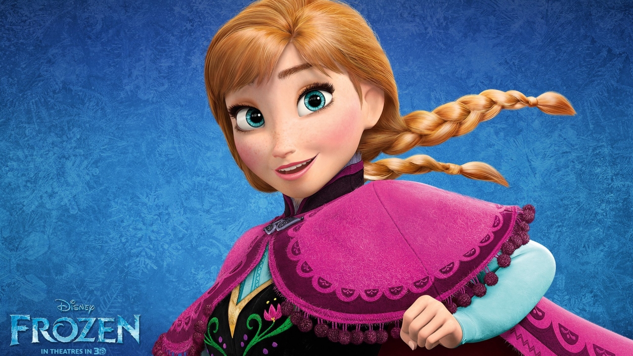 Frozen Movie Character for 1280 x 720 HDTV 720p resolution