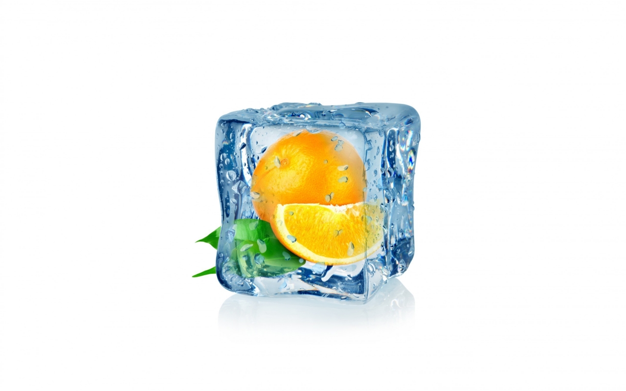 Frozen Orange for 1280 x 800 widescreen resolution