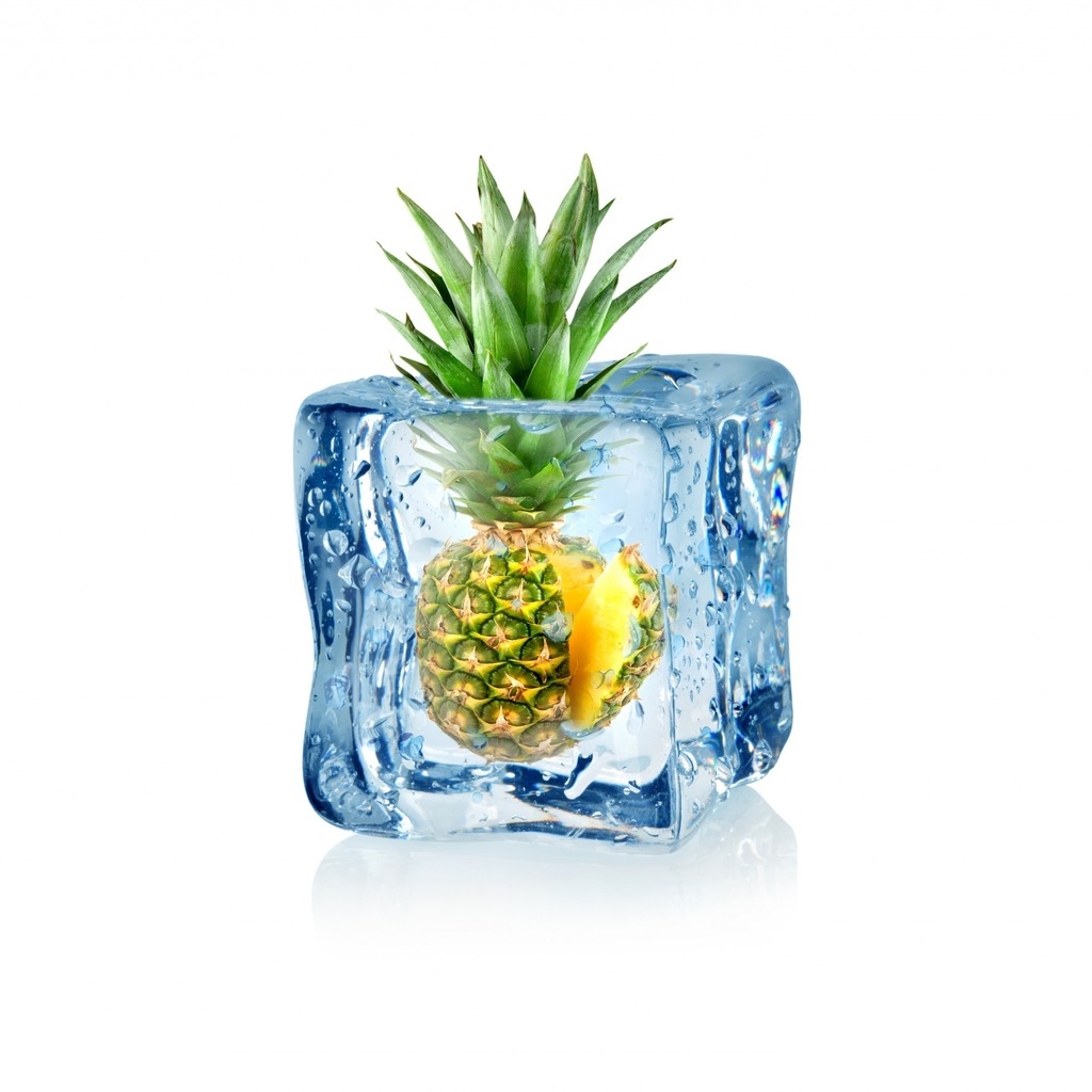 Frozen Pineapple for 1024 x 1024 iPad resolution