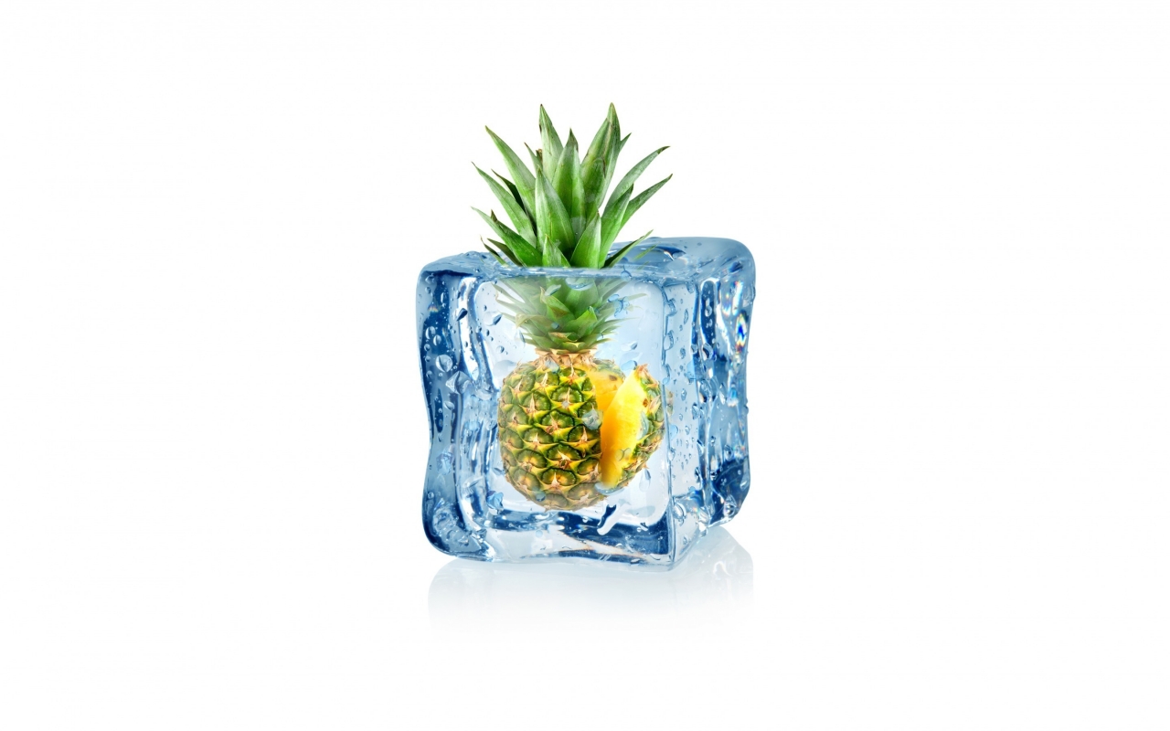 Frozen Pineapple for 1280 x 800 widescreen resolution