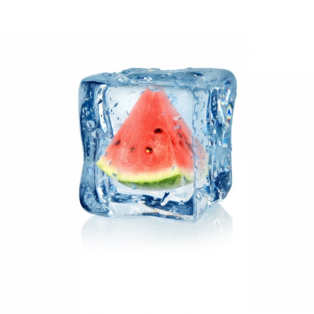 Frozen Watermelon  for 1024 x 1024 iPad resolution