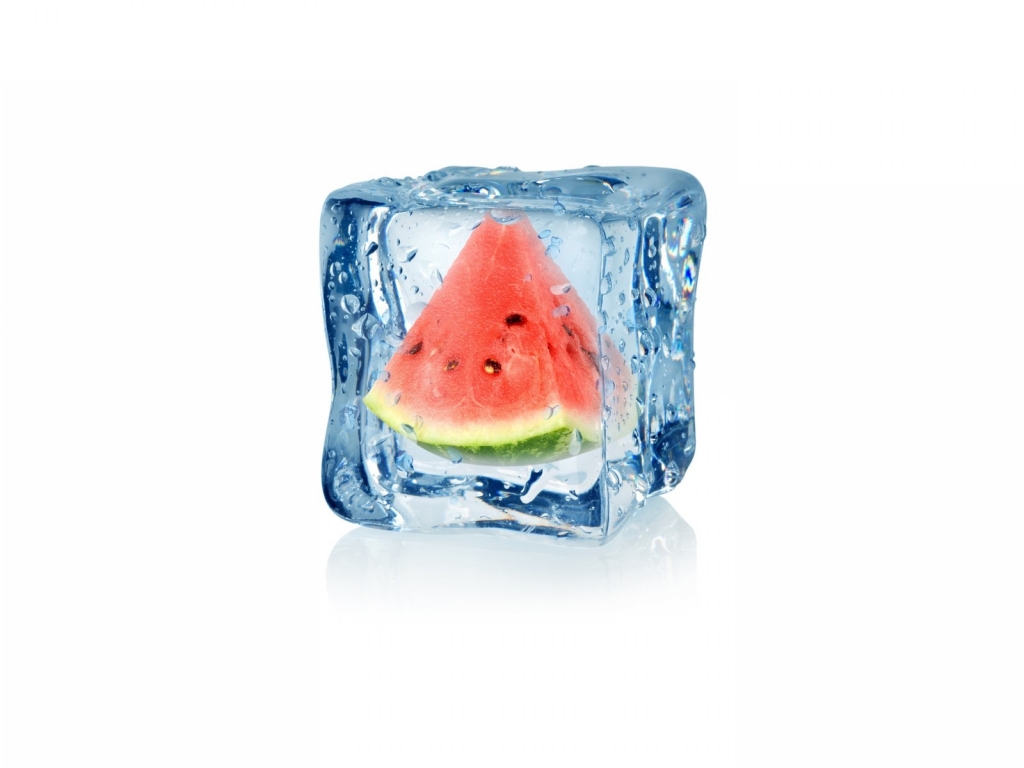 Frozen Watermelon  for 1024 x 768 resolution