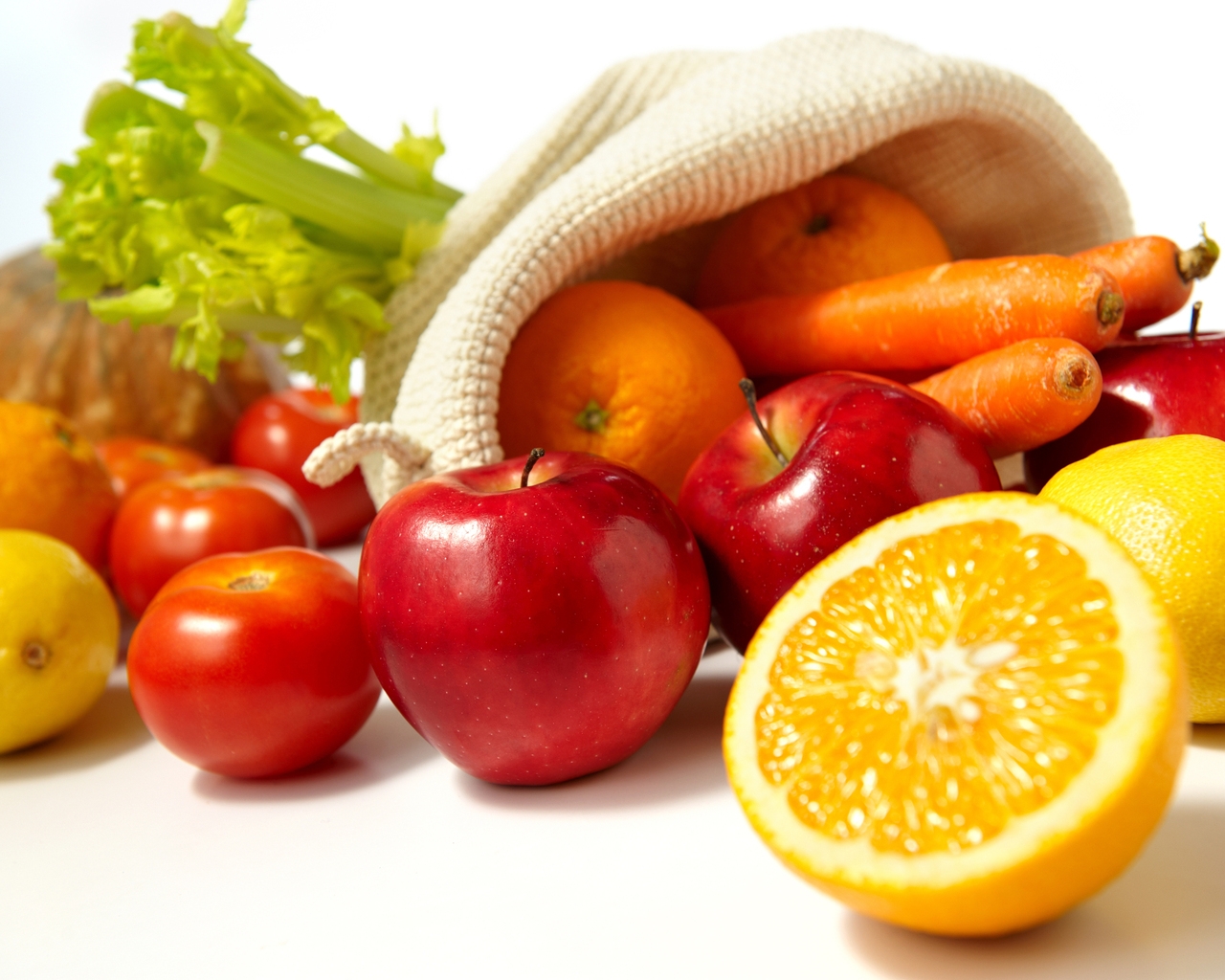 Fruits and Vegetables for 1280 x 1024 resolution