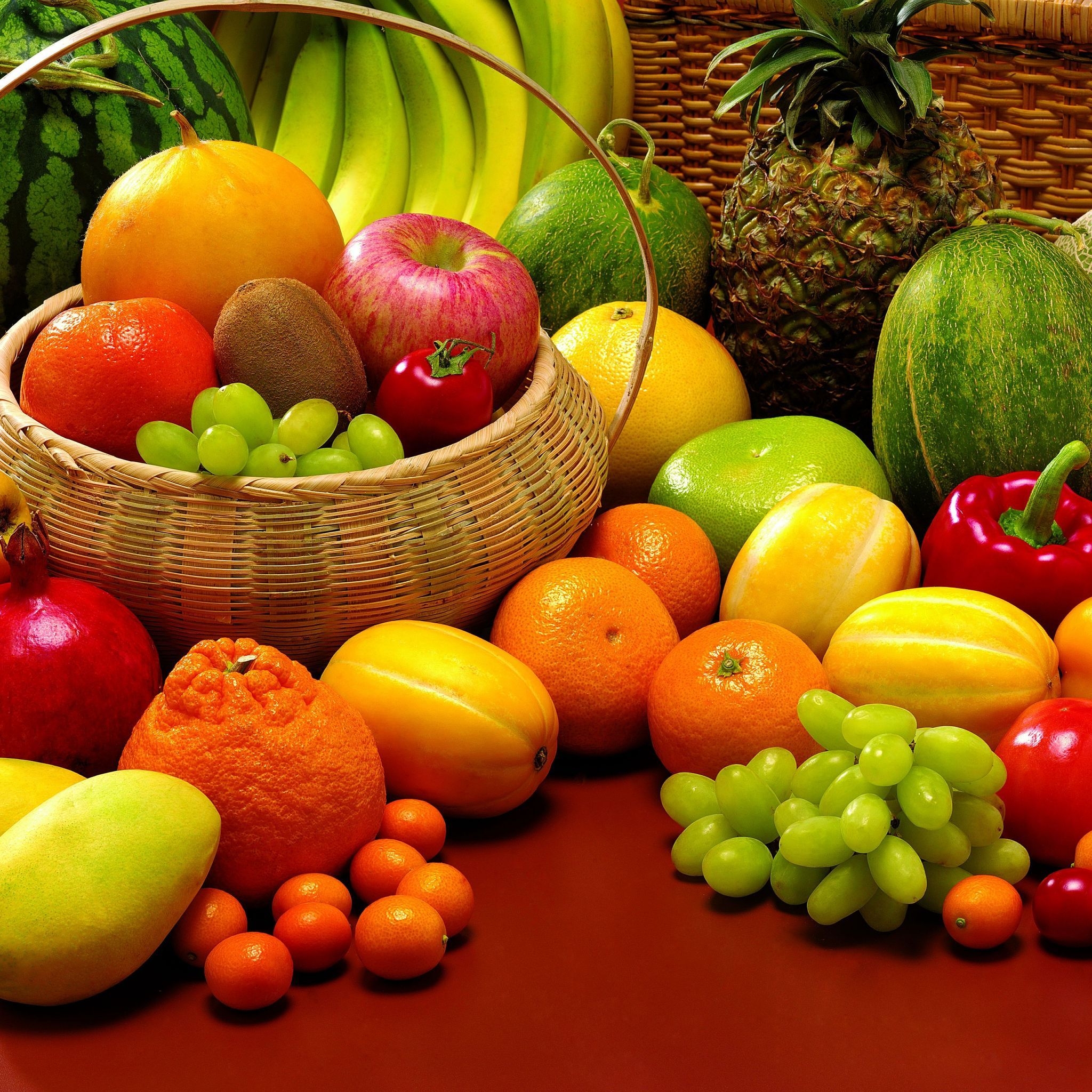 Fruits and Veggies for 2048 x 2048 New iPad resolution