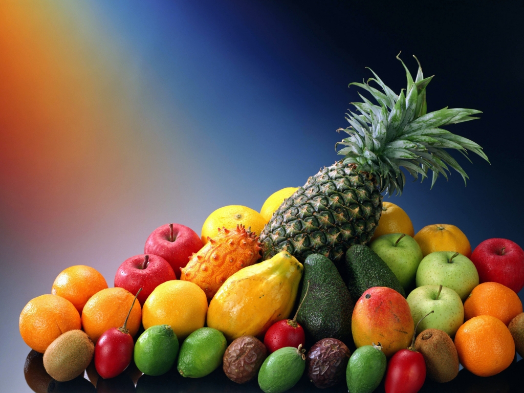 Fruits Decor for 1024 x 768 resolution