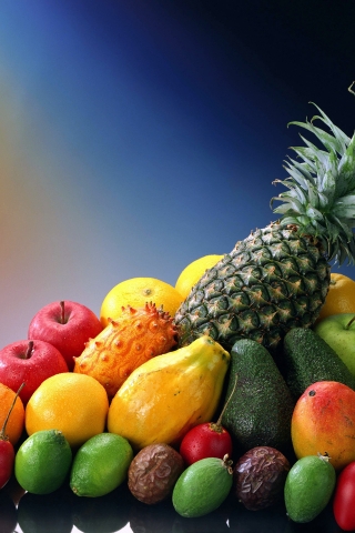 Fruits Decor for 320 x 480 iPhone resolution
