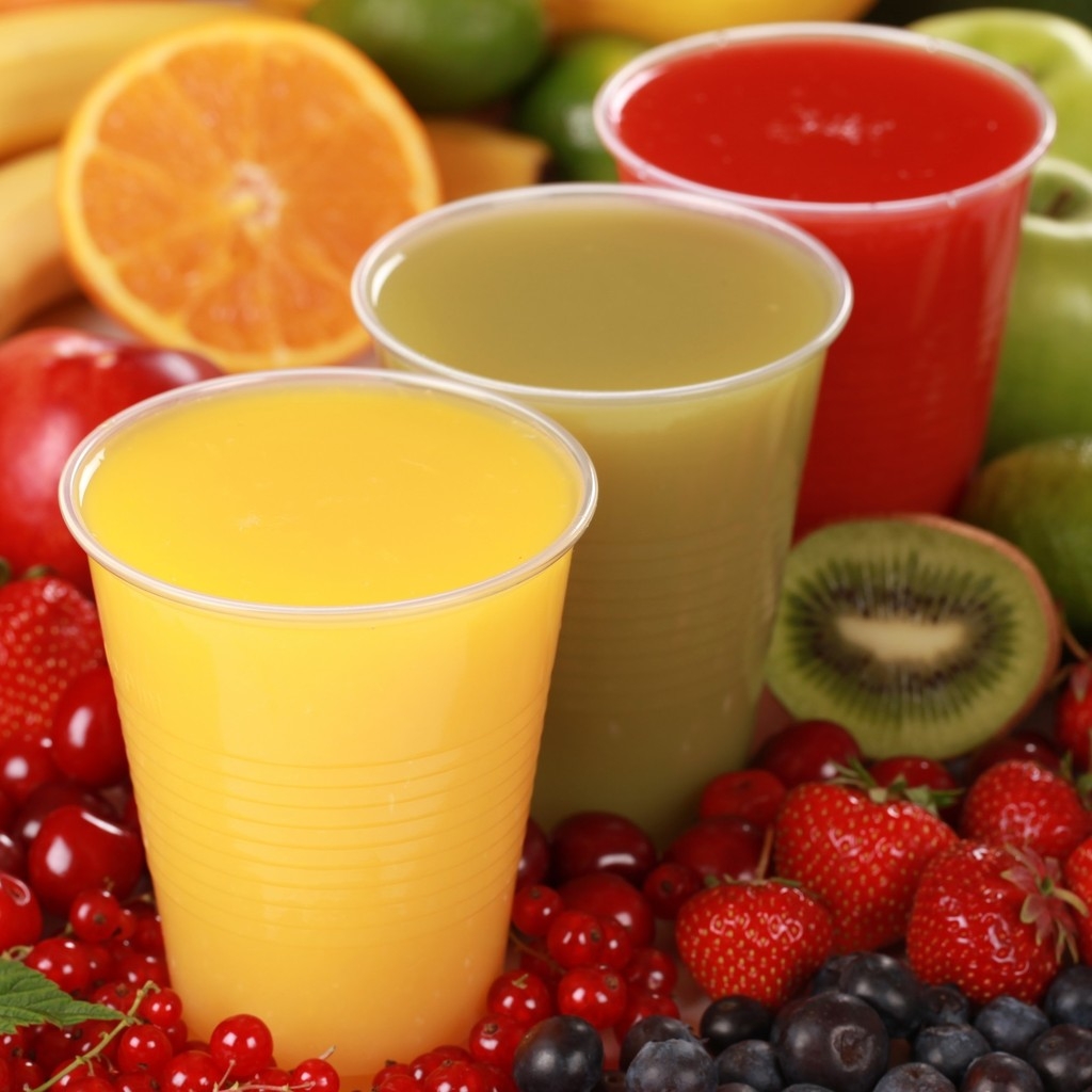 Fruits Juices for 1024 x 1024 iPad resolution