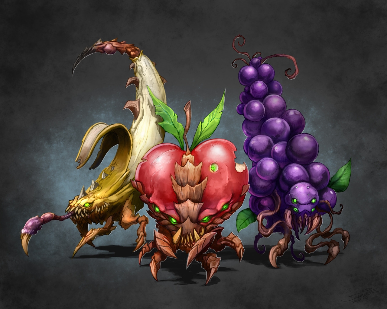 Fruits Starcraft 2 for 1280 x 1024 resolution