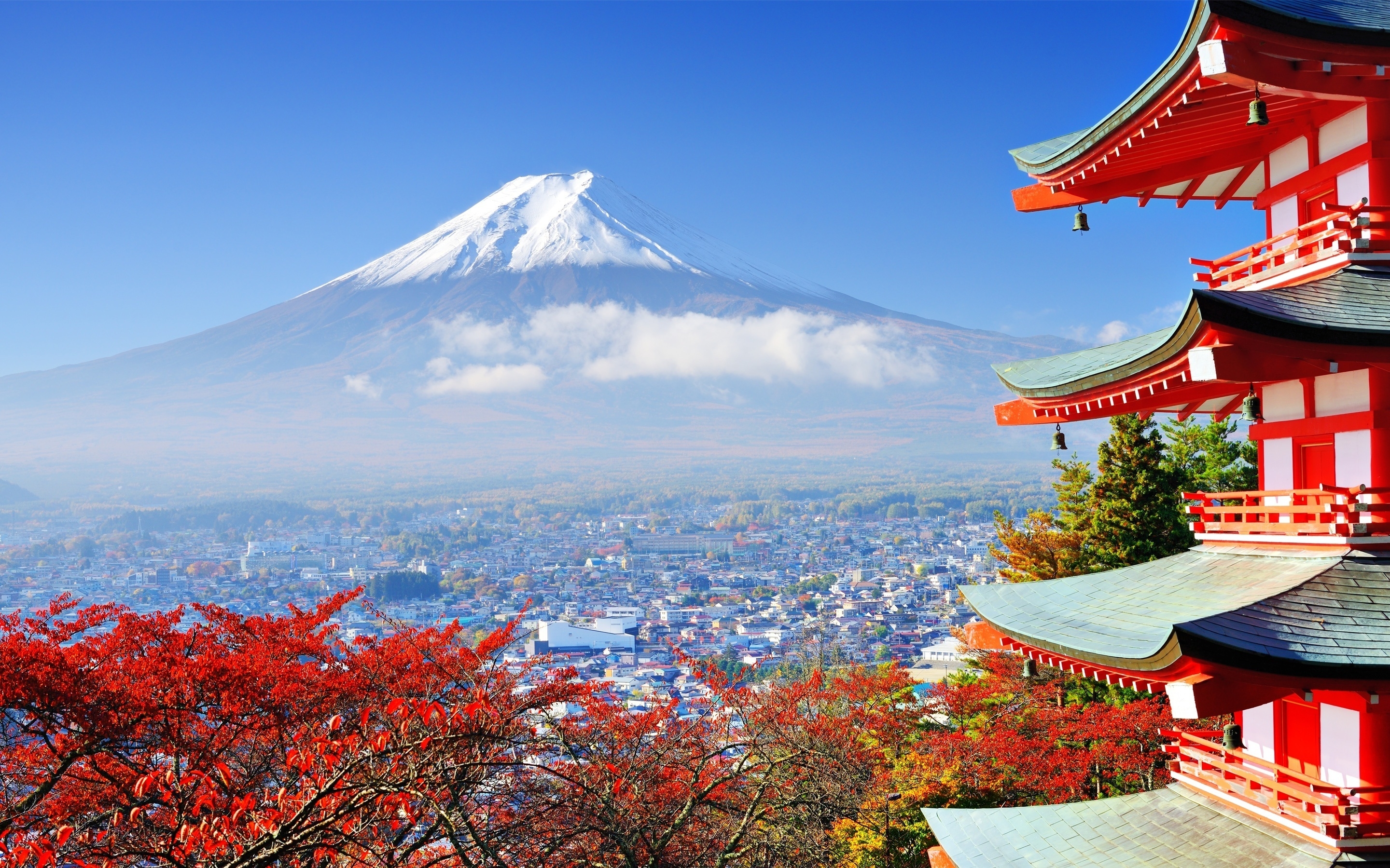 Fuji Mount in Japan for 2880 x 1800 Retina Display resolution