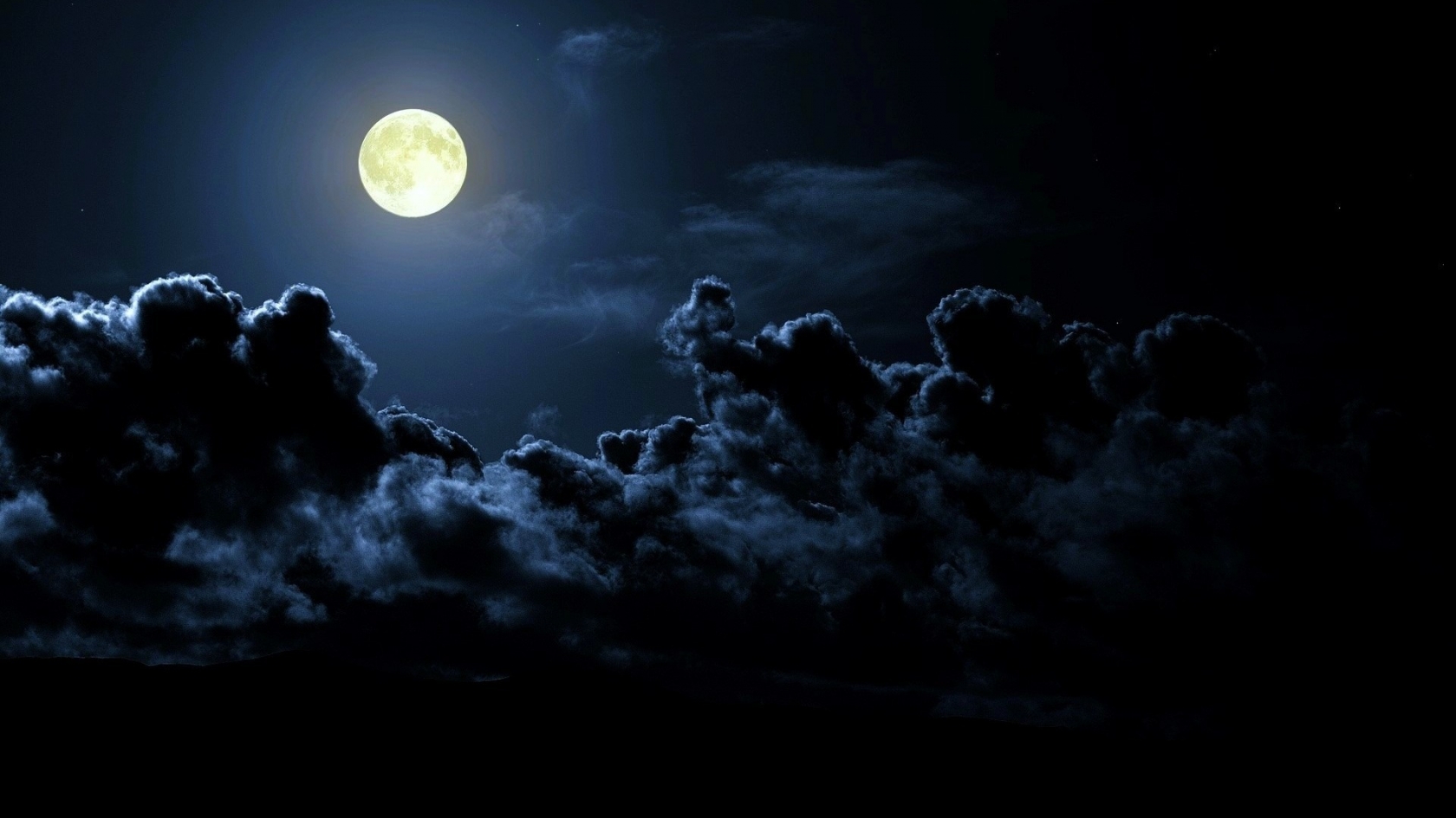 Full Moon Night for 1680 x 945 HDTV resolution