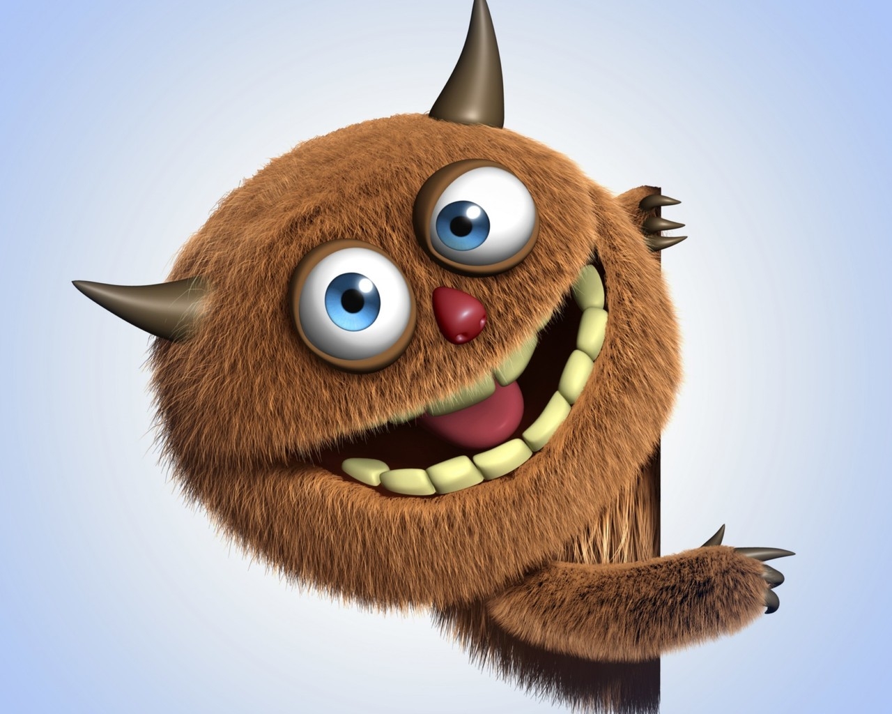 Funny Monster for 1280 x 1024 resolution