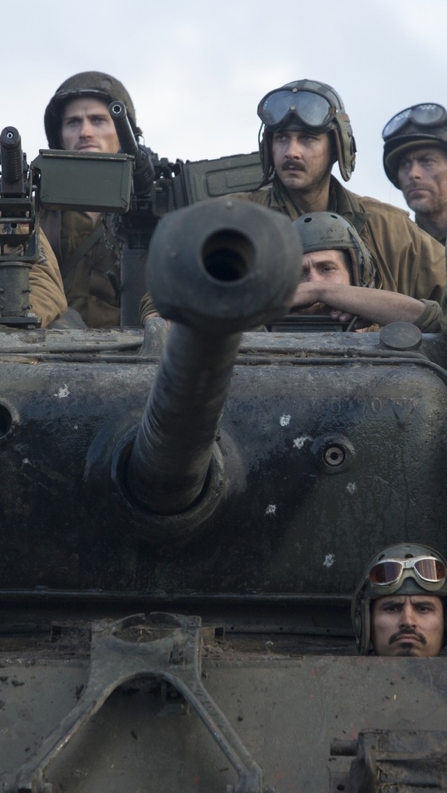 Fury Movie 2014 for 640 x 1136 iPhone 5 resolution