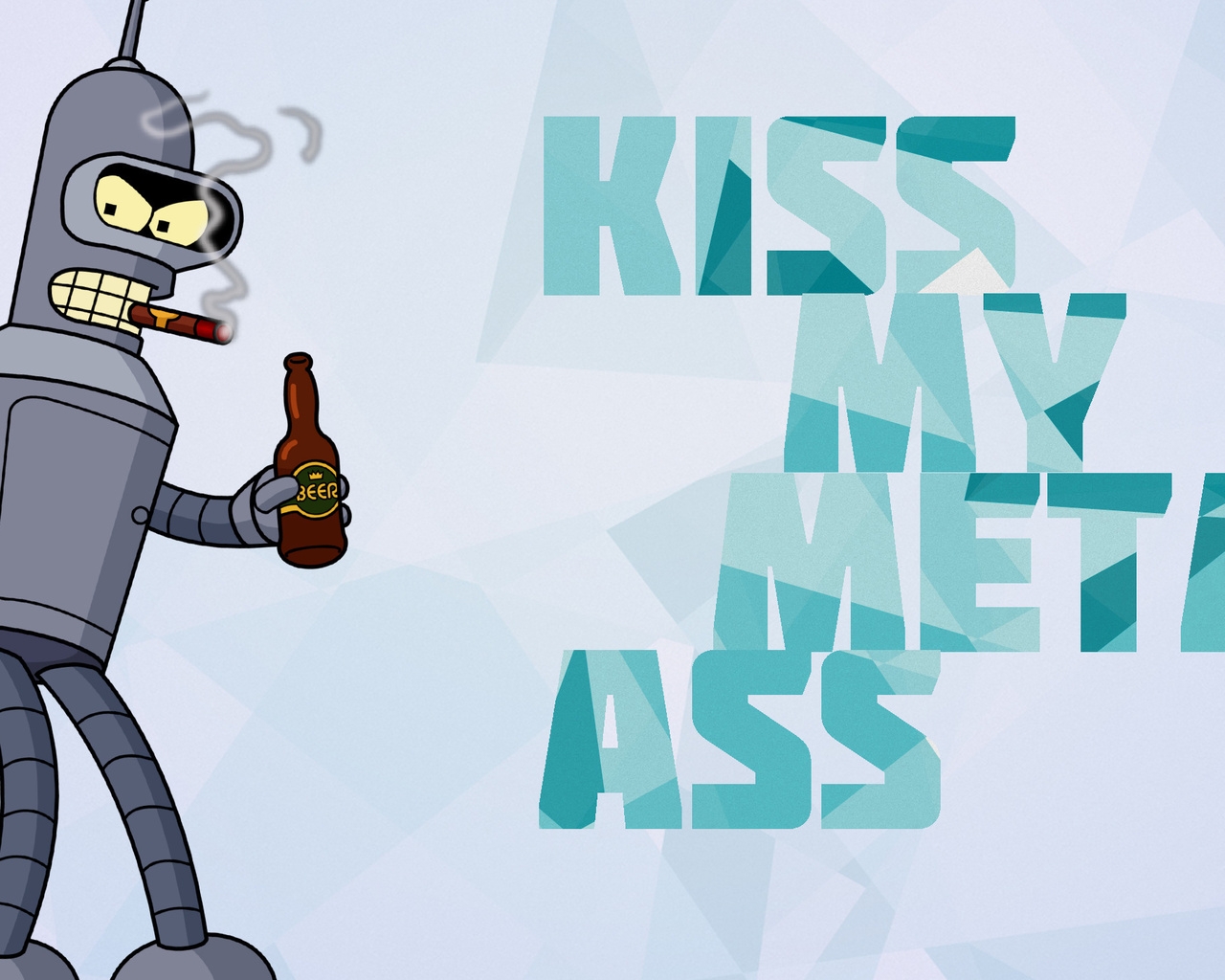 Futurama Bender for 1280 x 1024 resolution